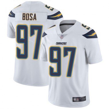 Los Angeles Chargers NFL Football Joey Bosa White Jersey Men Limited 97 Road Vapor Untouchable